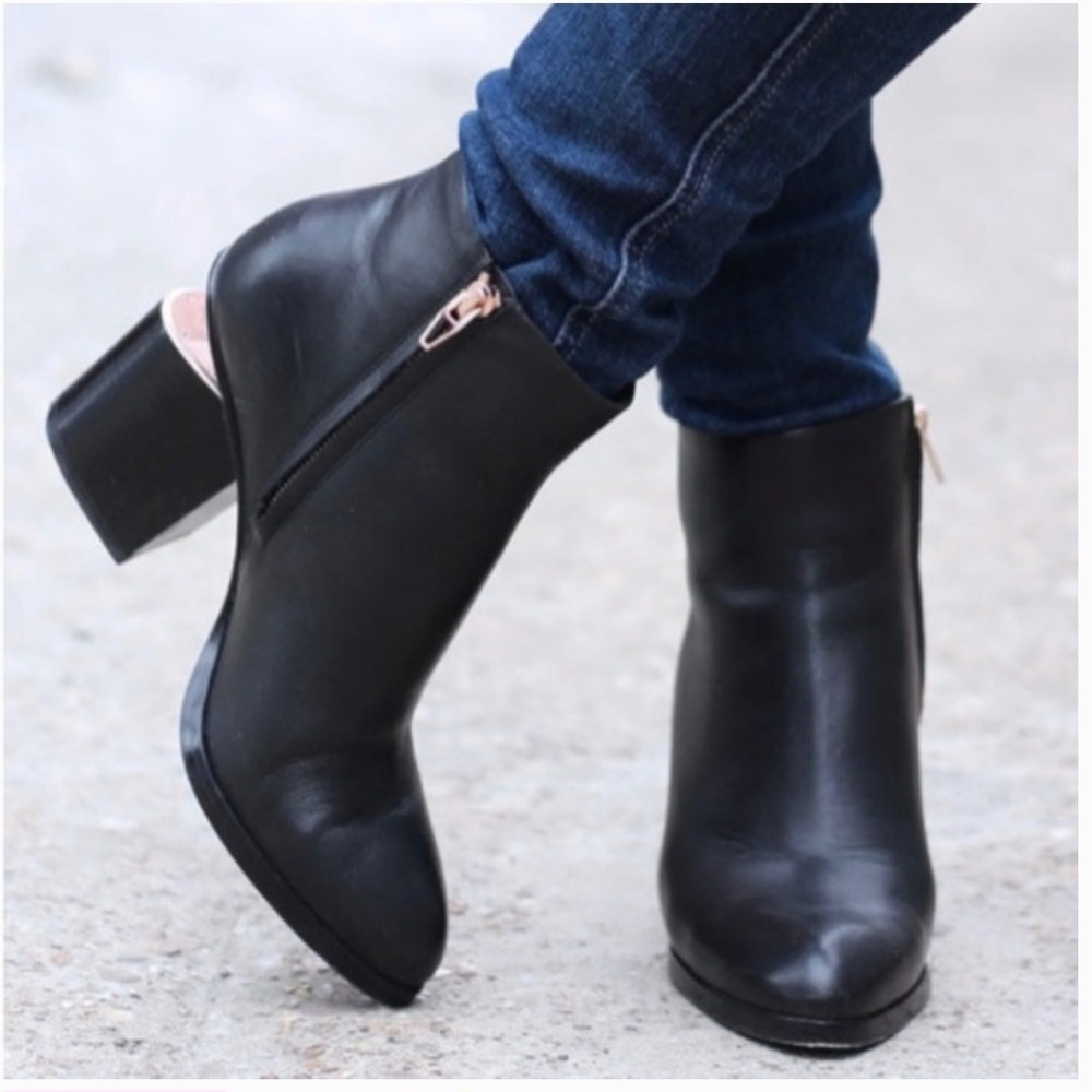 Alexander Wang GABI Leather Ankle Boots